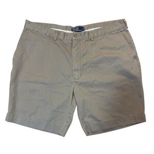 VTG Polo Ralph Lauren Prospect Chino Shorts 42 Men Tan Casual Preppy Cotton